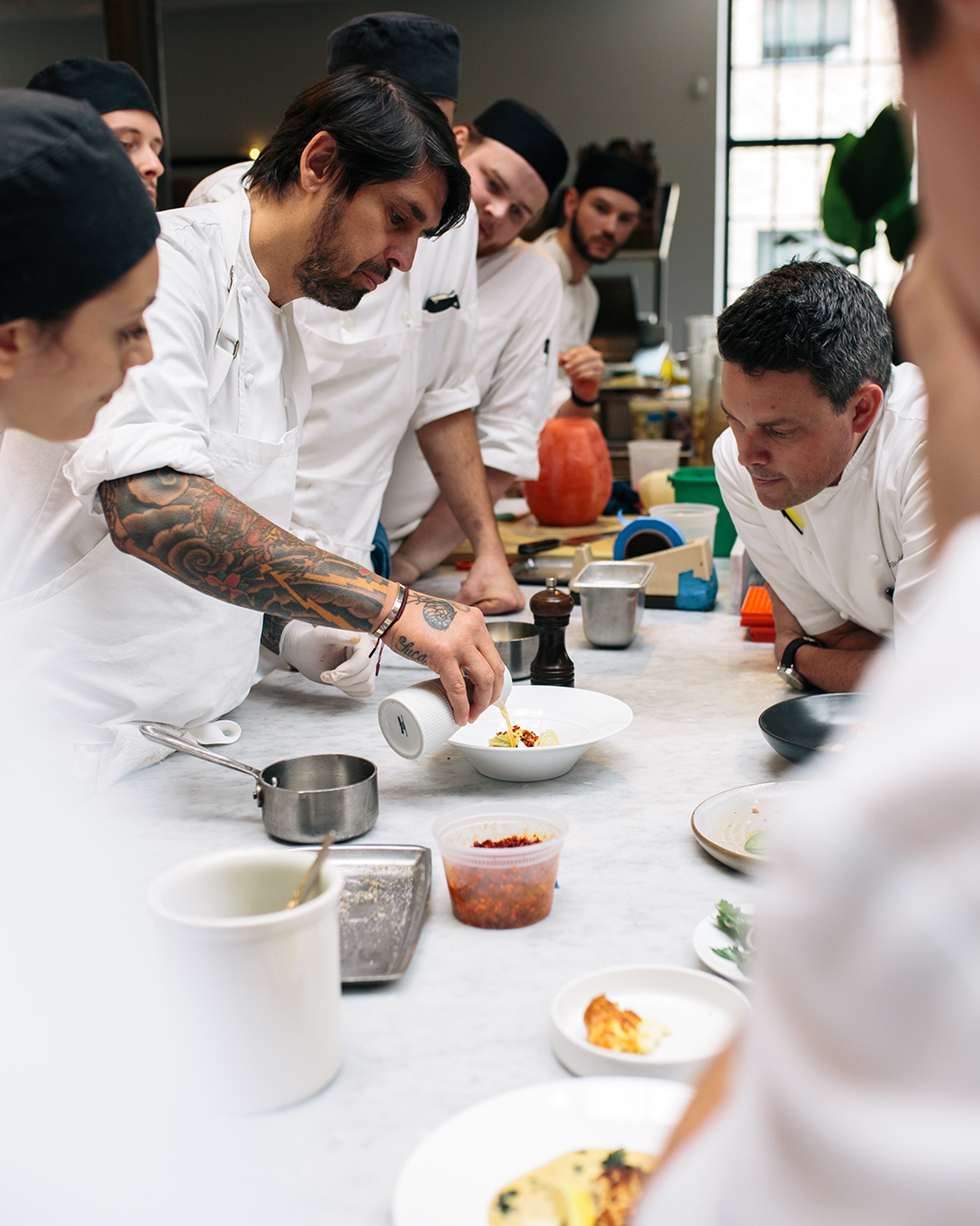 Chef Gavin Kaysen during a previous Synergy Series